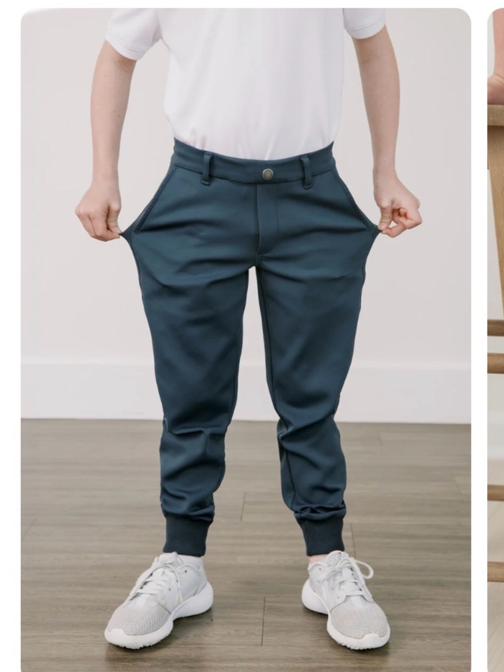 Turtlebacks Navy Boys👦🏻Play All Day Golf🏌️‍♂️Jogger Pants👖Sz 6